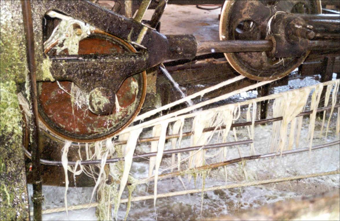 8 detalje fra rense maskine